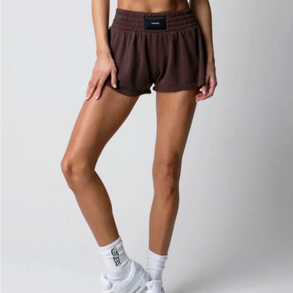 TALENTLESS Dark Brown Boxing Shorts